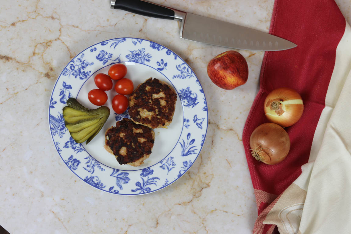 494A Hamburguesas de pollo con manzana_Simple Blending