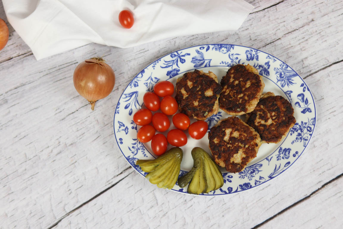 494B Hamburguesas de pollo con manzana_Simple Blending